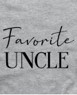  Marškinėliai Favorite uncle